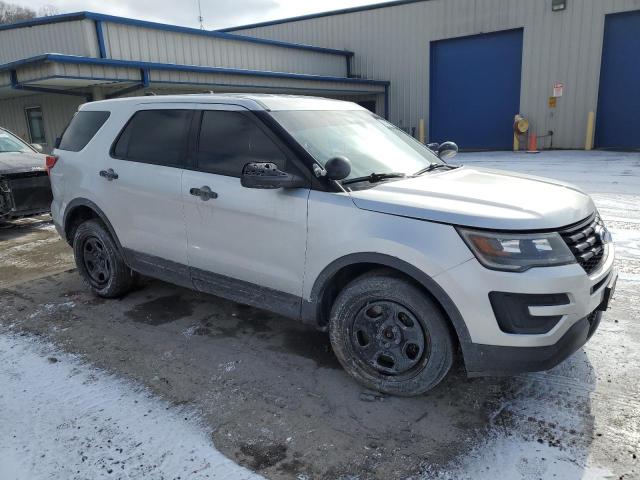1FM5K8AR4HGD06192 - 2017 FORD EXPLORER POLICE INTERCEPTOR SILVER photo 4