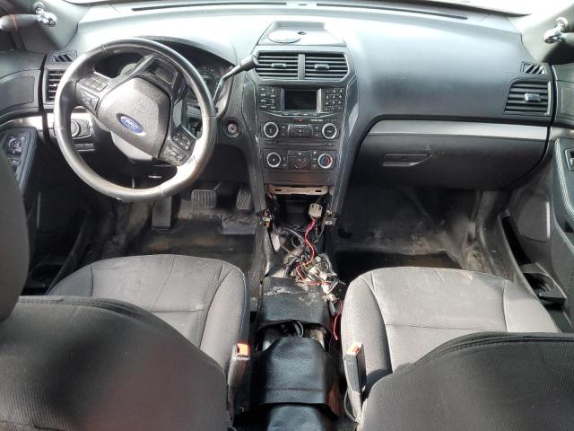 1FM5K8AR4HGD06192 - 2017 FORD EXPLORER POLICE INTERCEPTOR SILVER photo 8