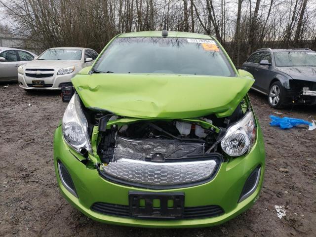 KL8CL6S00GC642286 - 2016 CHEVROLET SPARK EV 2LT GREEN photo 5