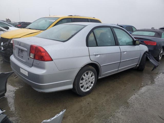 JHMES16555S003544 - 2005 HONDA CIVIC LX SILVER photo 3