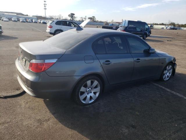 WBANF73587CU24455 - 2007 BMW 530 XI BLUE photo 3