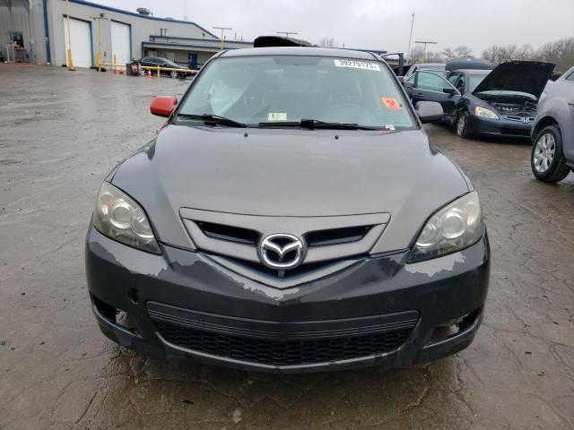 JM1BK344091222210 - 2009 MAZDA 3 S GRAY photo 5