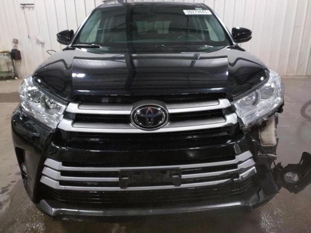 5TDBZRFH4JS871384 - 2018 TOYOTA HIGHLANDER LE BLACK photo 5