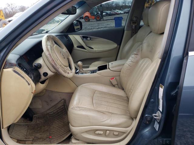 JNKAJ09F48M351585 - 2008 INFINITI EX35 BASE მწვანე ფოტო 7