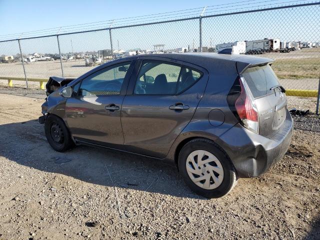 JTDKDTB39G1590791 - 2016 TOYOTA PRIUS C GRAY photo 2