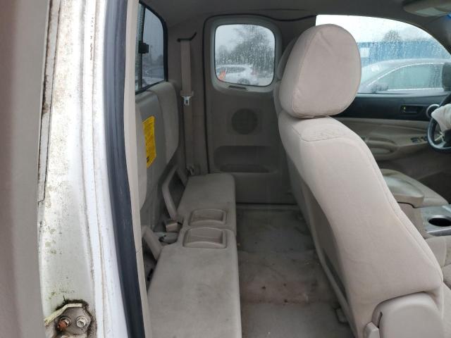 5TETX22NX7Z425104 - 2007 TOYOTA TACOMA ACCESS CAB WHITE photo 10