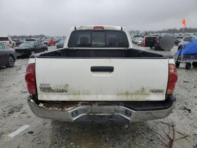 5TETX22NX7Z425104 - 2007 TOYOTA TACOMA ACCESS CAB თეთრი ფოტო 6