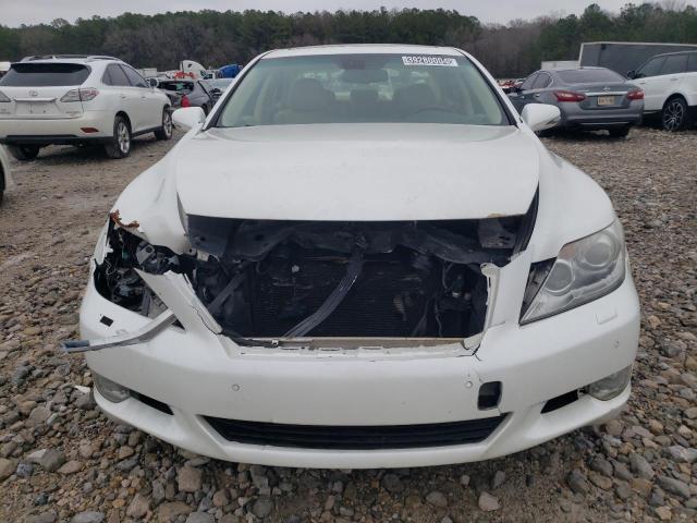 JTHBL5EFXC5110618 - 2012 LEXUS LS 460 WHITE photo 5