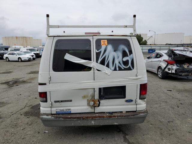 1FMEE11L9VHB14816 - 1997 FORD ECONOLINE E150 WHITE photo 6