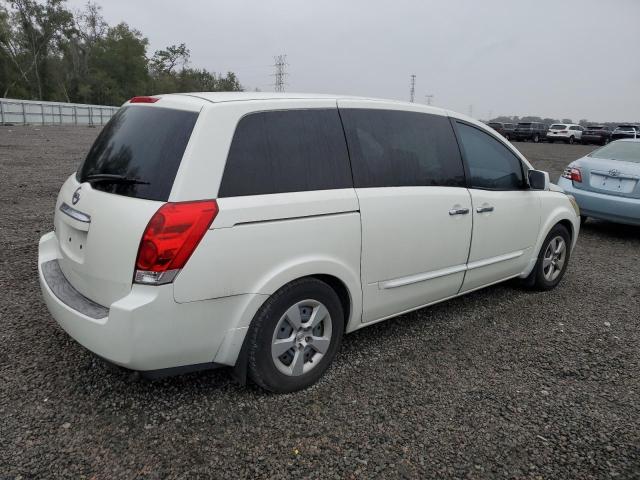 5N1BV28U98N106826 - 2008 NISSAN QUEST S WHITE photo 3