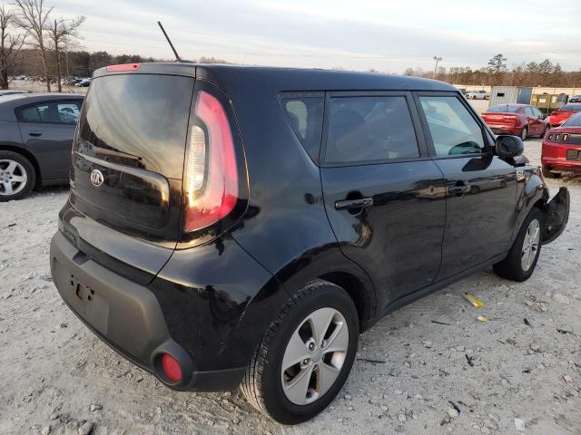 KNDJN2A26G7345911 - 2016 KIA SOUL BLACK photo 3