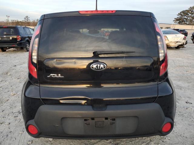 KNDJN2A26G7345911 - 2016 KIA SOUL BLACK photo 6