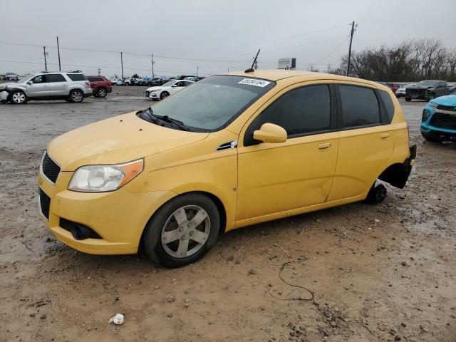 KL1TD66E39B656645 - 2009 CHEVROLET AVEO LS YELLOW photo 1