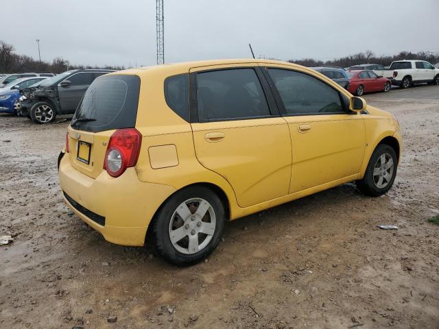 KL1TD66E39B656645 - 2009 CHEVROLET AVEO LS YELLOW photo 3