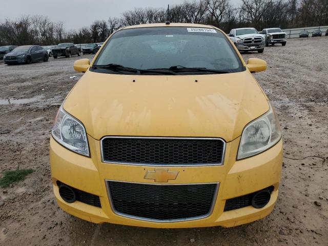 KL1TD66E39B656645 - 2009 CHEVROLET AVEO LS Sarı foto 5