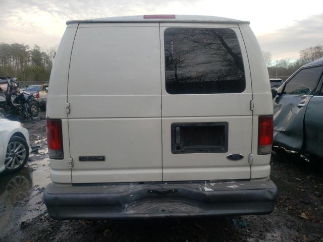 1FTNE14W97DB26744 - 2007 FORD ECONOLINE E150 VAN WHITE photo 6