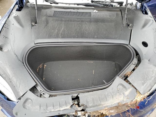 5YJSA1E59NF477874 - 2022 TESLA MODEL S ლურჯი ფოტო 11