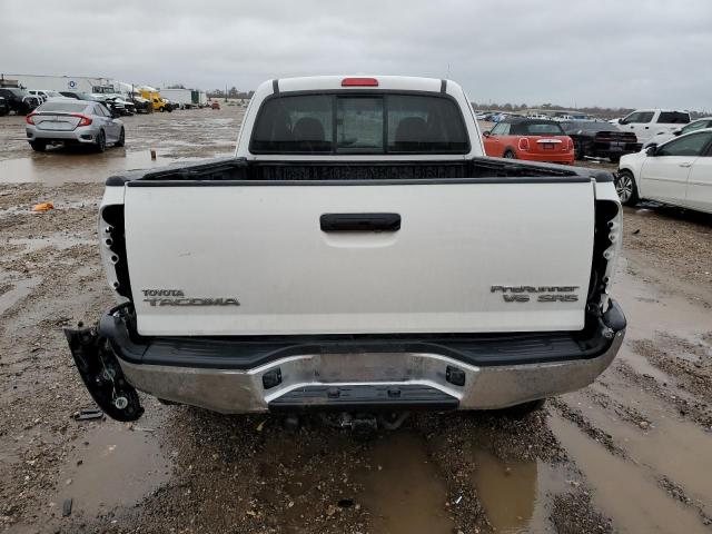 5TETU4GN3AZ698468 - 2010 TOYOTA TACOMA PRERUNNER ACCESS CAB WHITE photo 6