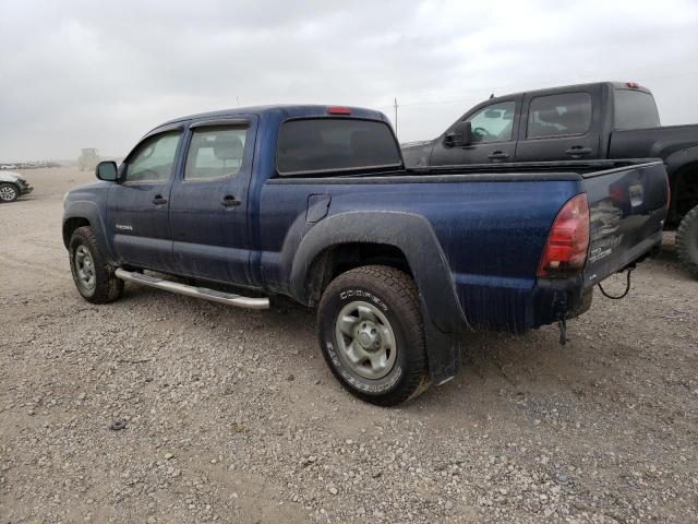 5TEMU52N87Z447911 - 2007 TOYOTA TACOMA DOUBLE CAB LONG BED BLUE photo 2