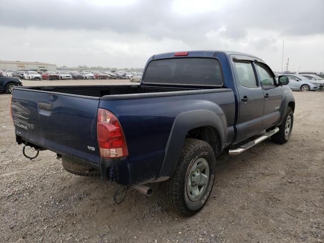 5TEMU52N87Z447911 - 2007 TOYOTA TACOMA DOUBLE CAB LONG BED BLUE photo 3