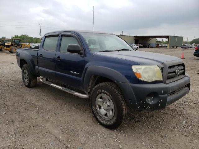 5TEMU52N87Z447911 - 2007 TOYOTA TACOMA DOUBLE CAB LONG BED BLUE photo 4