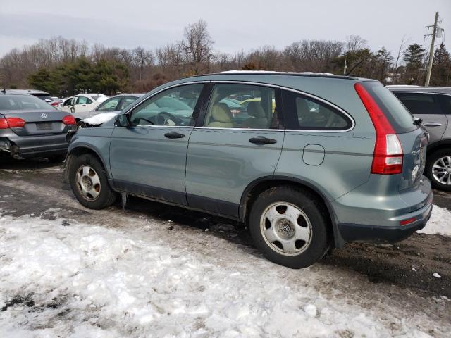 5J6RE4H31BL042235 - 2011 HONDA CR-V LX BLUE photo 2