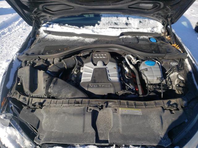 WAUHGAFC8DN150661 - 2013 AUDI A6 PRESTIGE შავი ფოტო 11