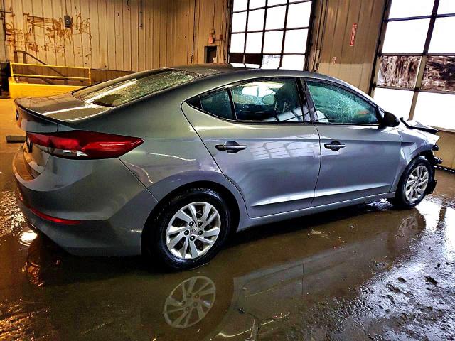 KMHD74LF7JU544909 - 2018 HYUNDAI ELANTRA SE GRAY photo 3