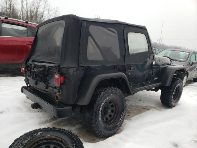 1J4FY29P3WP796137 - 1998 JEEP WRANGLER / SE BLACK photo 3