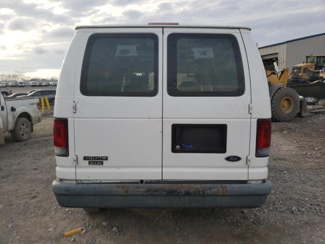 1FTNE14W48DA07792 - 2008 FORD ECONOLINE E150 VAN WHITE photo 6