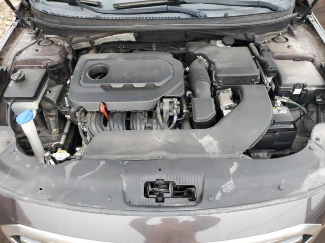 5NPE24AF5HH518923 - 2017 HYUNDAI SONATA SE GRAY photo 11