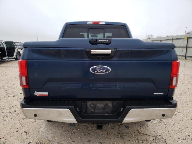 1FTEW1E4XLKD38276 - 2020 FORD F150 SUPERCREW BLUE photo 6