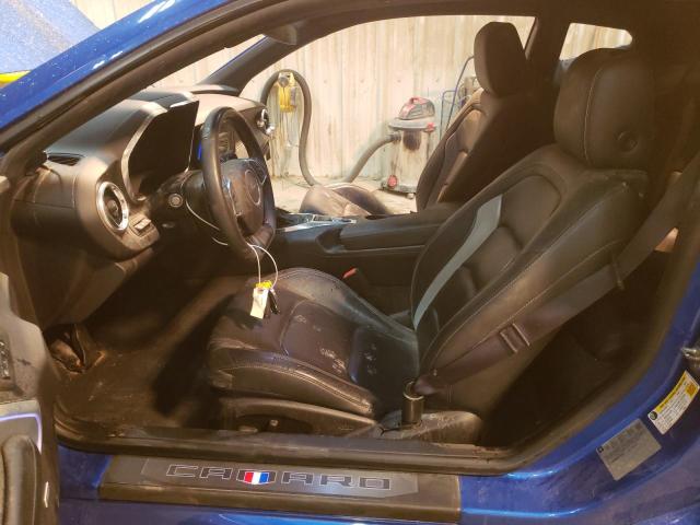 1G1FD1RS5G0150889 - 2016 CHEVROLET CAMARO LT BLUE photo 7