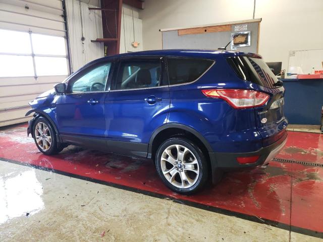 1FMCU9H9XDUD88762 - 2013 FORD ESCAPE SEL BLUE photo 2