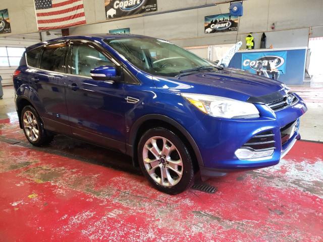 1FMCU9H9XDUD88762 - 2013 FORD ESCAPE SEL BLUE photo 4