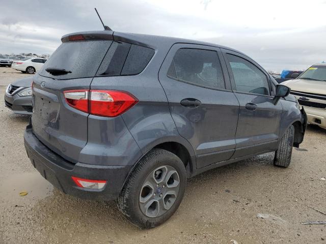 MAJ3S2FE0MC445189 - 2021 FORD ECOSPORT S GRAY photo 3