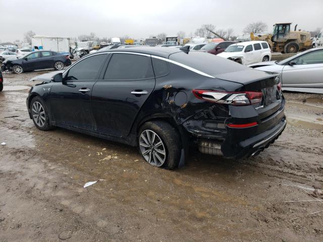 5XXGU4L19LG415609 - 2020 KIA OPTIMA EX BLACK photo 2