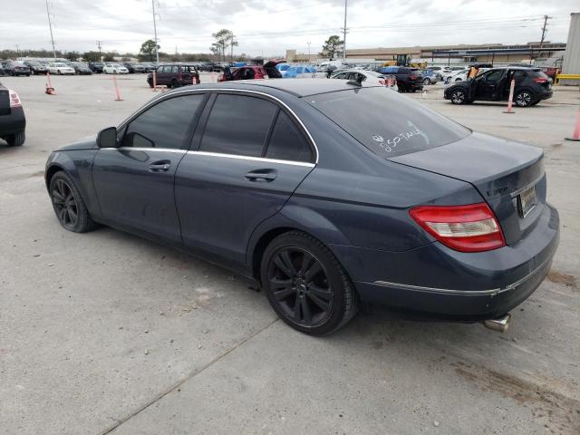 WDDGF54X98F073433 - 2008 MERCEDES-BENZ C 300 GRAY photo 2