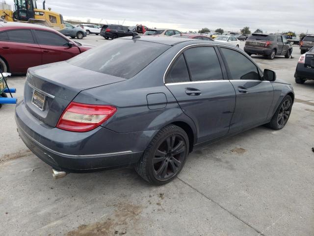 WDDGF54X98F073433 - 2008 MERCEDES-BENZ C 300 GRAY photo 3