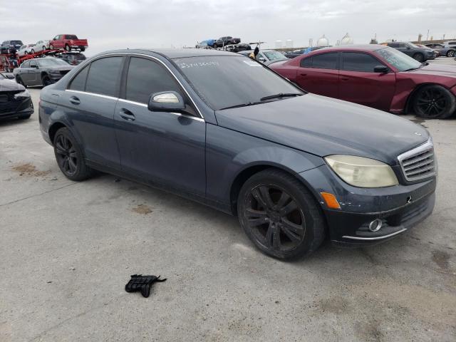 WDDGF54X98F073433 - 2008 MERCEDES-BENZ C 300 GRAY photo 4