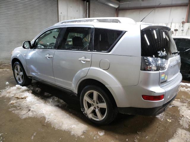 JA4MT41X67U001436 - 2007 MITSUBISHI OUTLANDER XLS SILVER photo 2