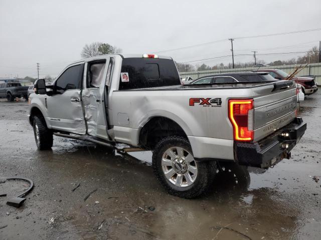 1FT7W2BT4KEF46516 - 2019 FORD F250 SUPER DUTY SILVER photo 2