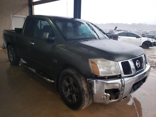 1N6AA06A04N586593 - 2004 NISSAN TITAN XE GREEN photo 4