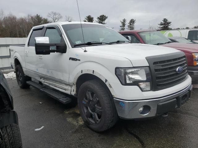 1FTFW1EF9DFD72936 - 2013 FORD F150 SUPERCREW WHITE photo 4