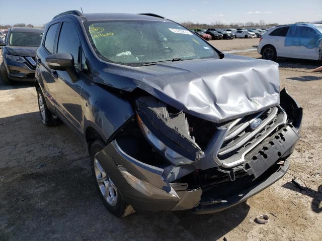 MAJ6P1UL4JC211627 - 2018 FORD ECOSPORT SE GRAY photo 1