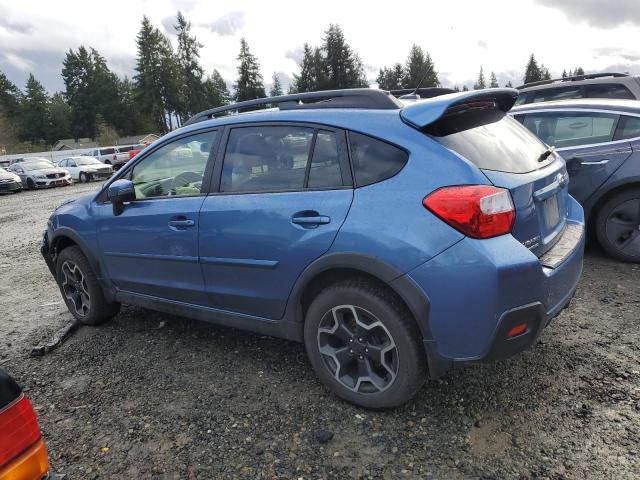 JF2GPASC9F8323305 - 2015 SUBARU XV CROSSTR SPORT LIMITED BLUE photo 2