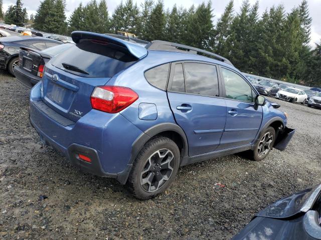 JF2GPASC9F8323305 - 2015 SUBARU XV CROSSTR SPORT LIMITED BLUE photo 3