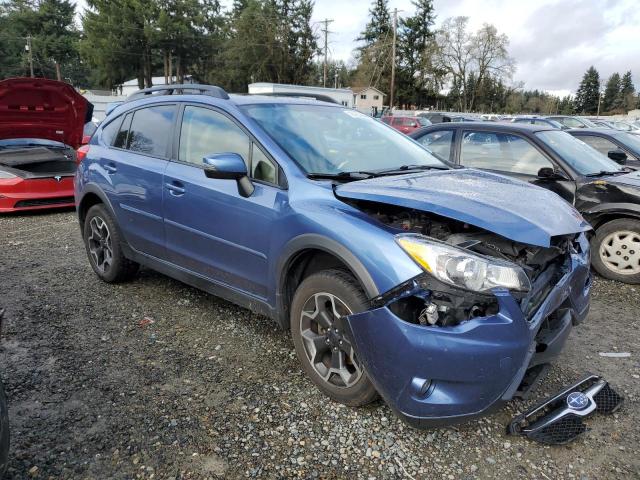 JF2GPASC9F8323305 - 2015 SUBARU XV CROSSTR SPORT LIMITED BLUE photo 4