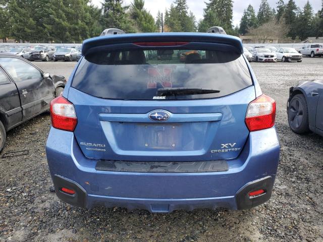 JF2GPASC9F8323305 - 2015 SUBARU XV CROSSTR SPORT LIMITED BLUE photo 6