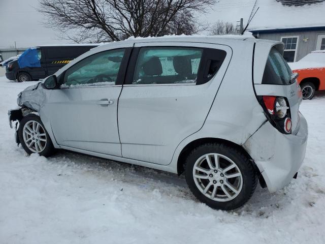 1G1JC6SH4D4169642 - 2013 CHEVROLET SONIC LT SILVER photo 2